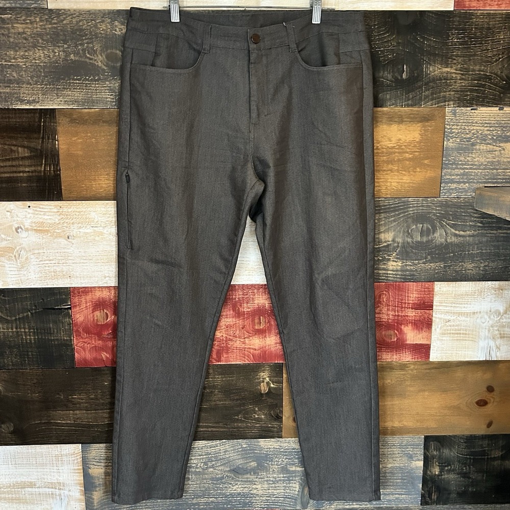 Bylt Men's Pants 36 Grey Everyday Pants 2.0 Charcoal Althletic Men's